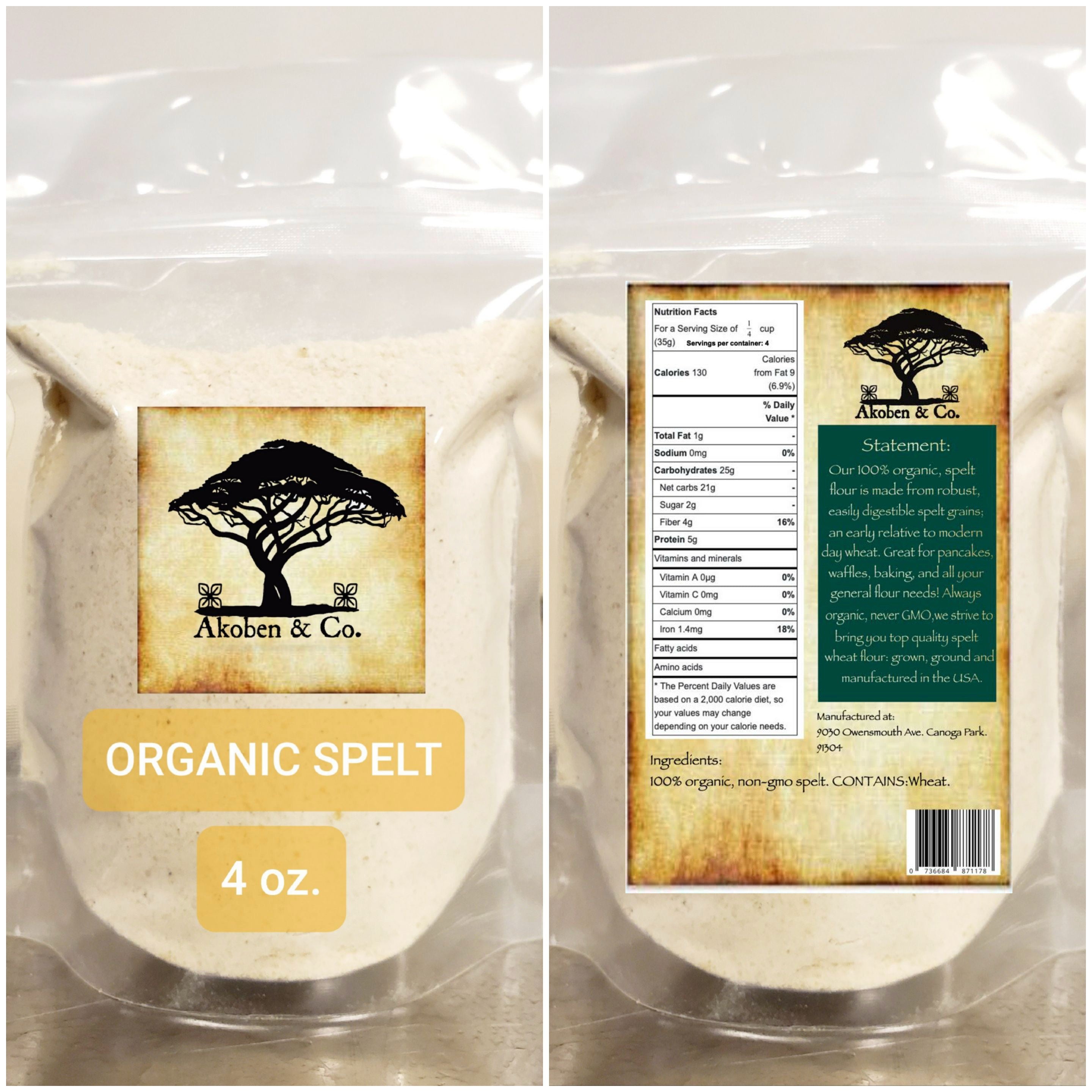 Organic Spelt Flour