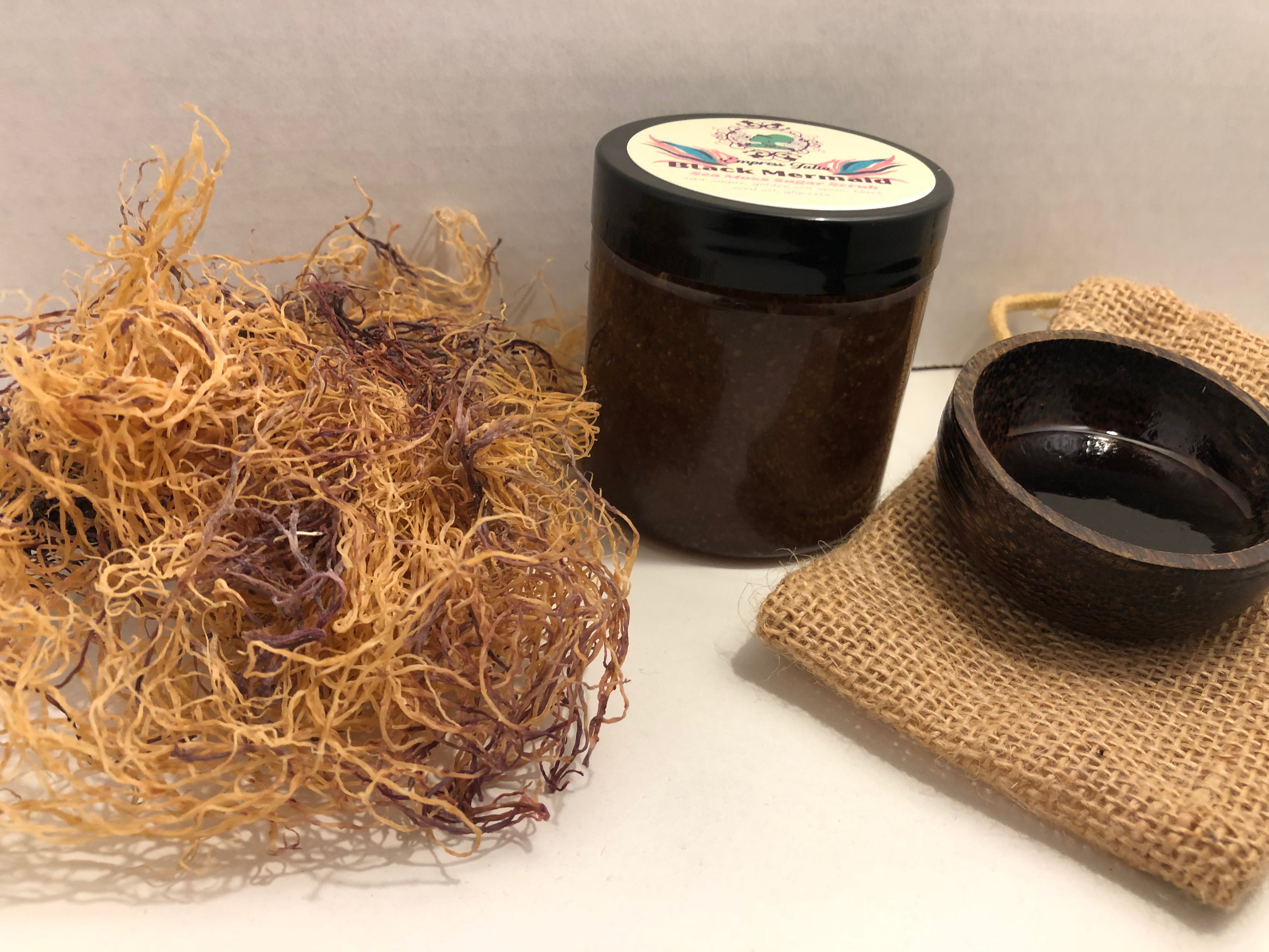 Black Mermaid - Sea Moss Sugar Scrub