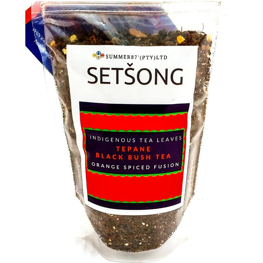 Tepane Tea Setšong Indigenous Immuni-Tea - Black Bush Orange Spiced Fusion ...